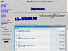 Tablet Screenshot of abi1986.a-thinnes.de